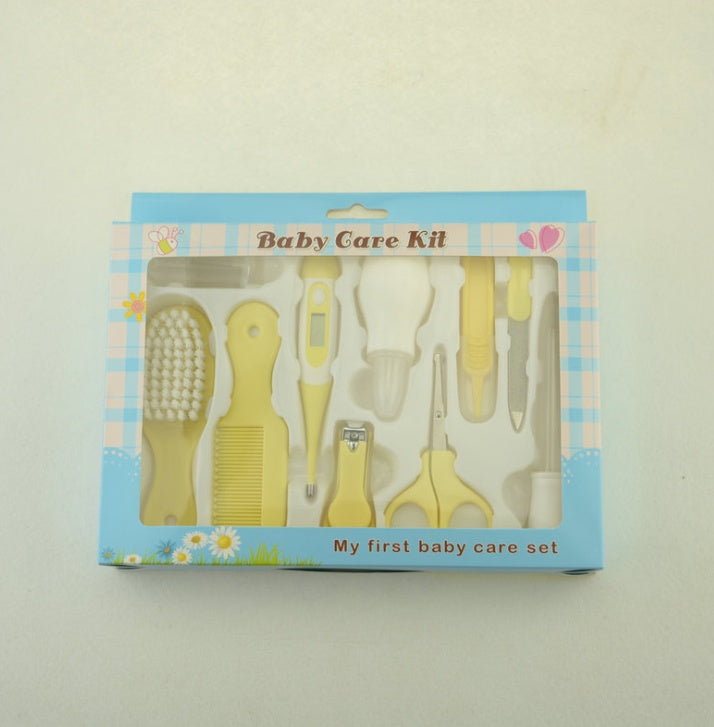 Maternal and Infant Thermometer Feeding Nasal Nasal Care 10 Piece Set Baby Manicure Clamp Nail Clipper Set Maternal and Infant Thermometer Feeding Nasal Nasal Care 10 Piece Set Baby Manicure Clamp Nail Clipper Set